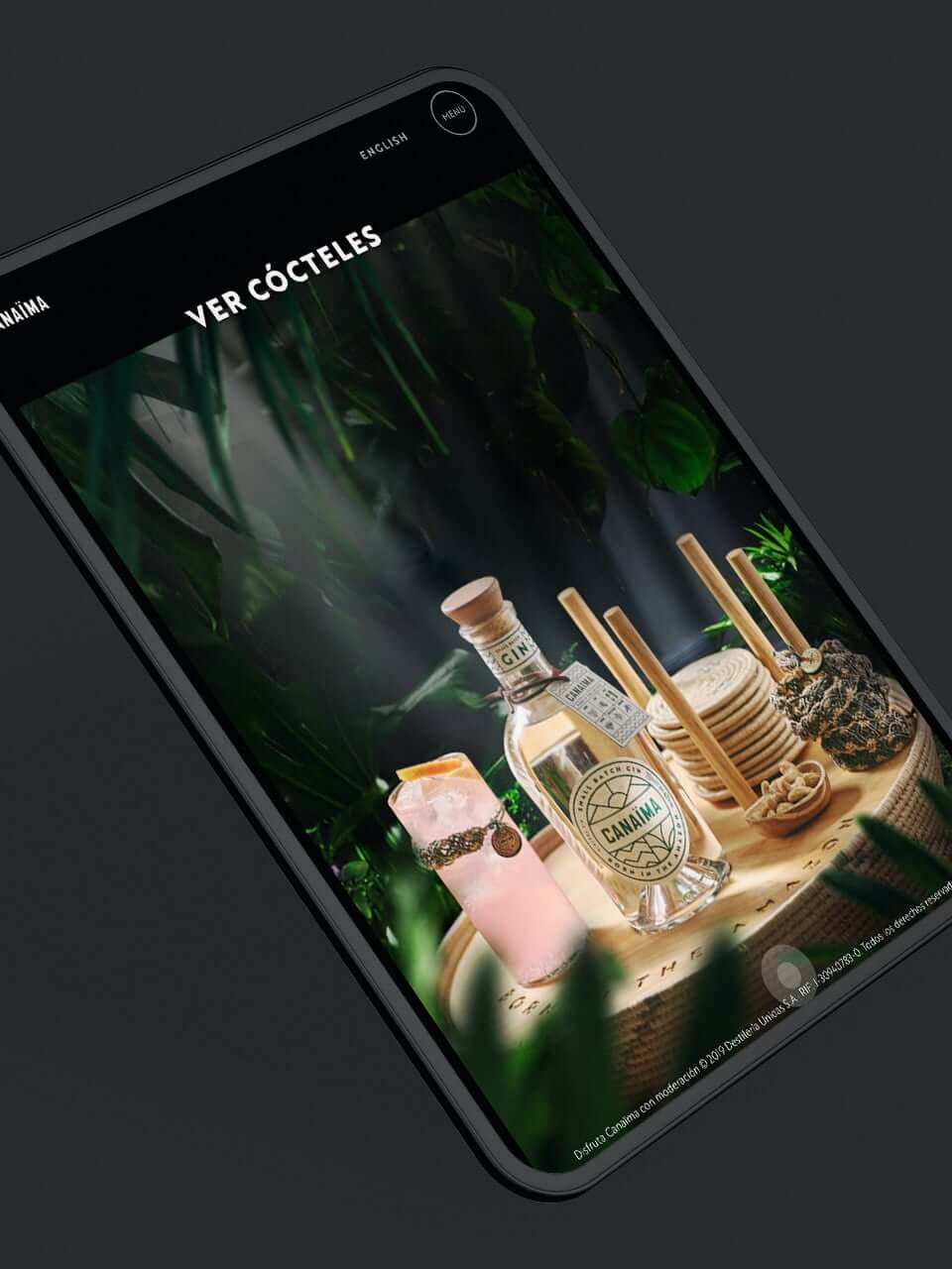 Canaïma Gin website