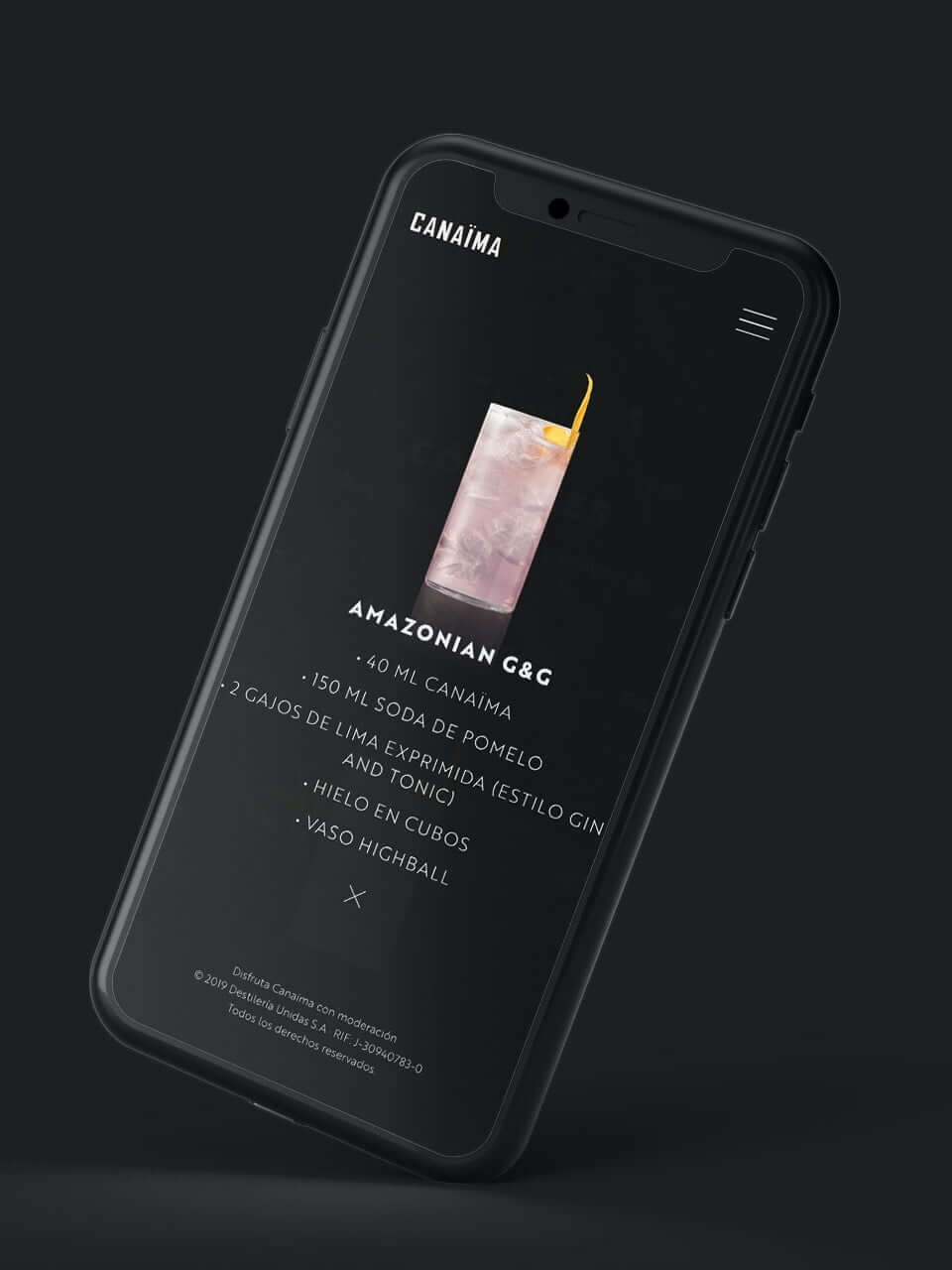 Canaïma Gin website