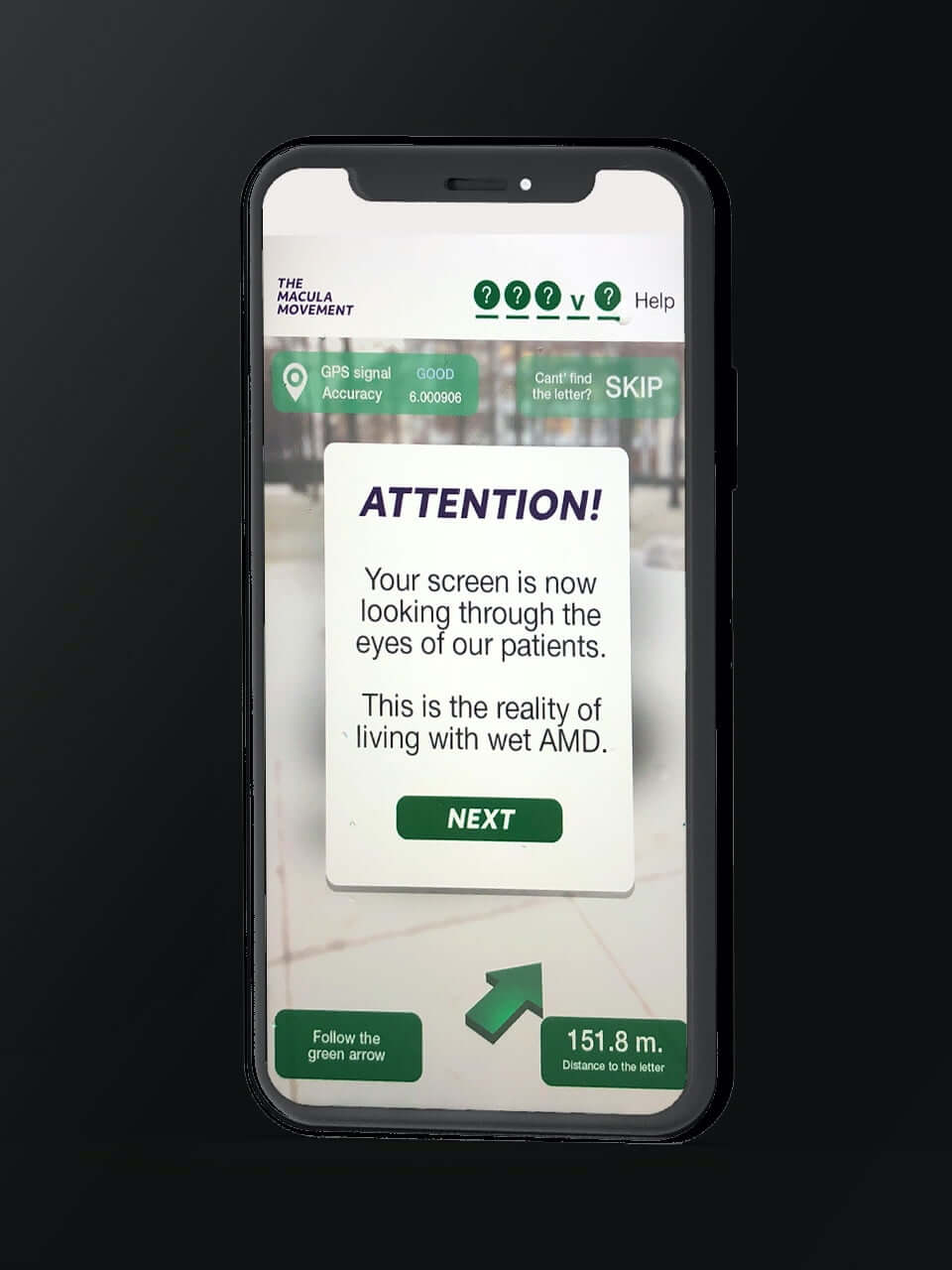 Augmented reality and geofencing for Novartis
