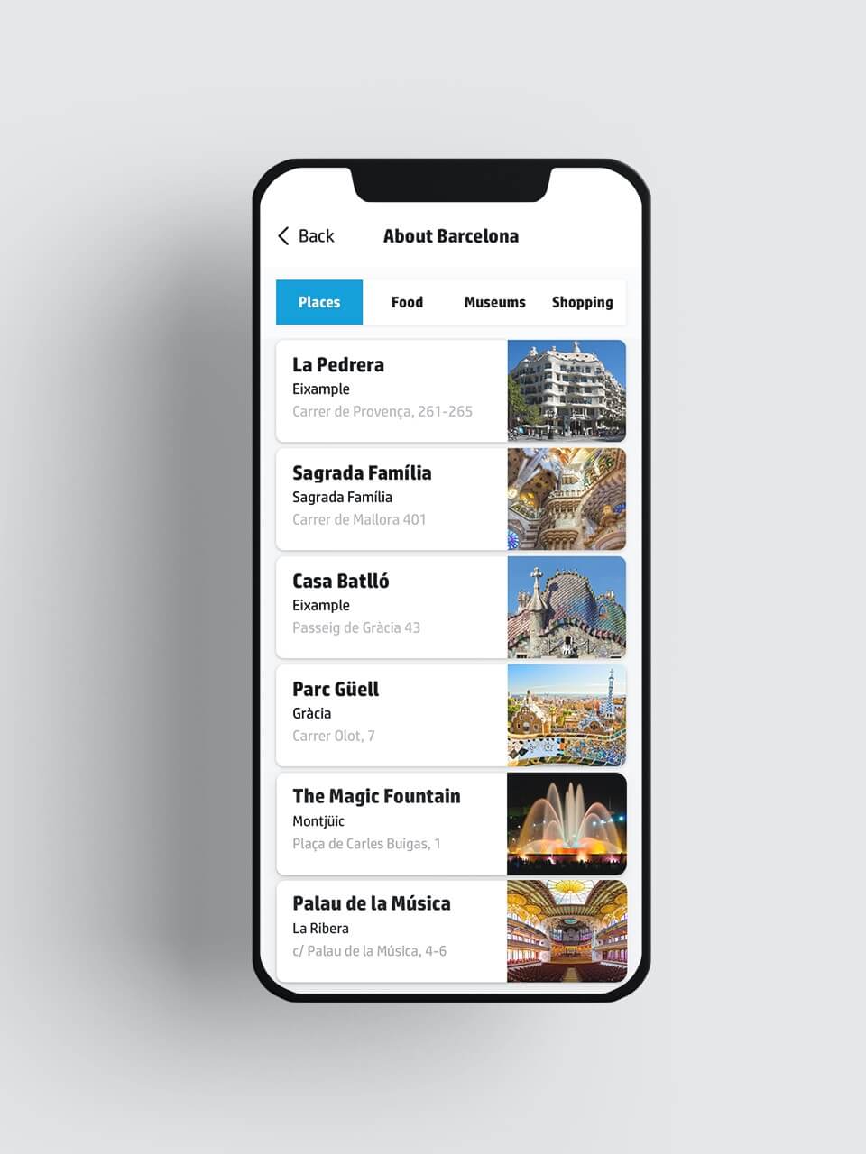 App for HP events