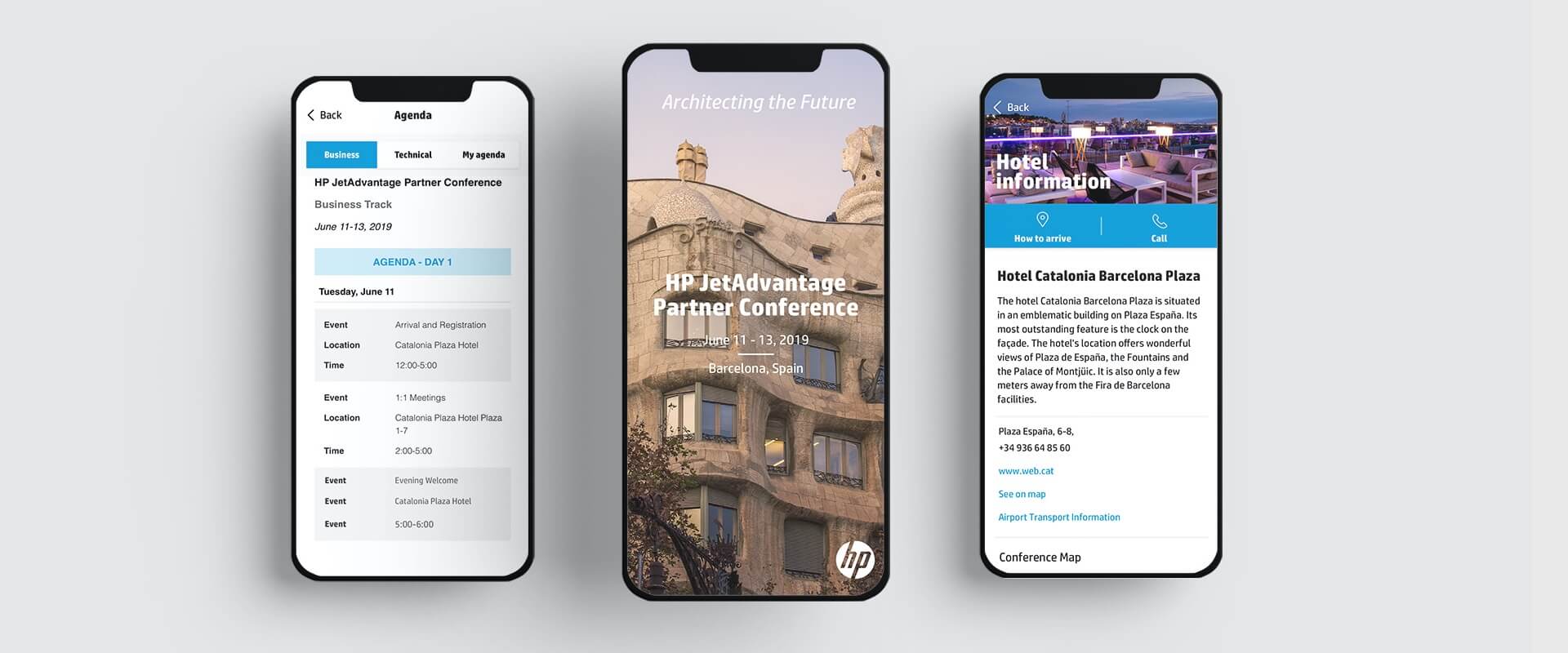 App for HP events