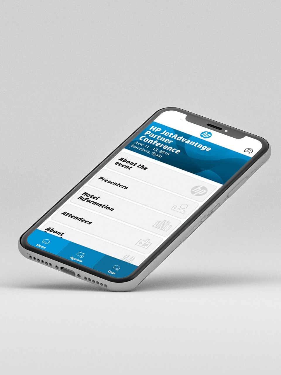 App for HP events