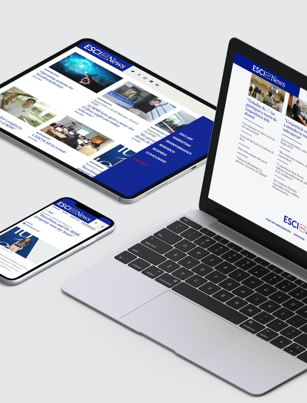 Portal de notícies per a ESCI-UPF