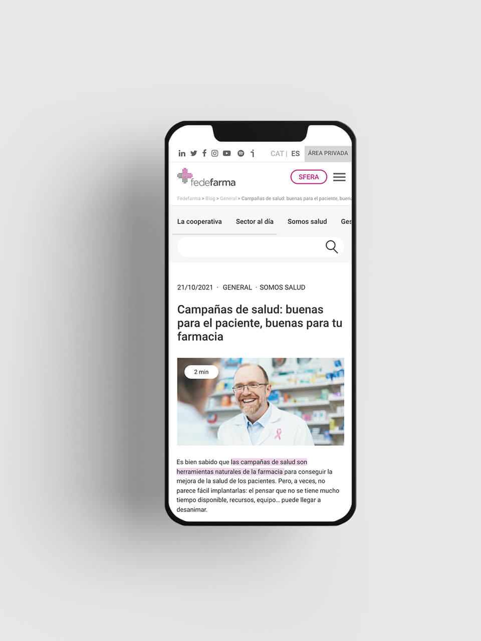 Fedefarma technology partner