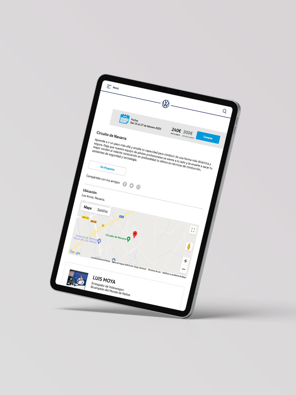 Desenvolupament ecommerce Volkswagen