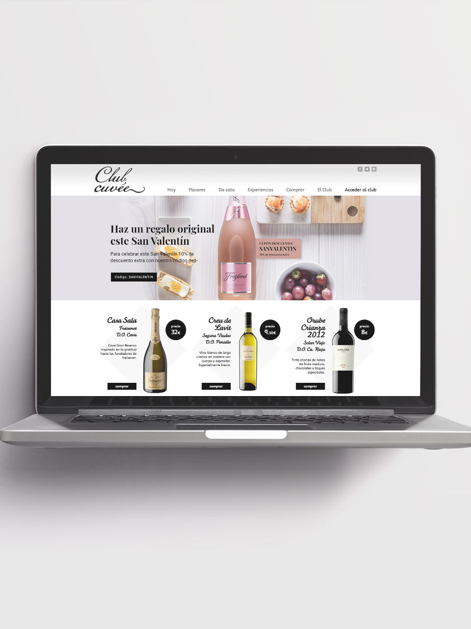 Club Cuvée, Freixenet’s first ecommerce