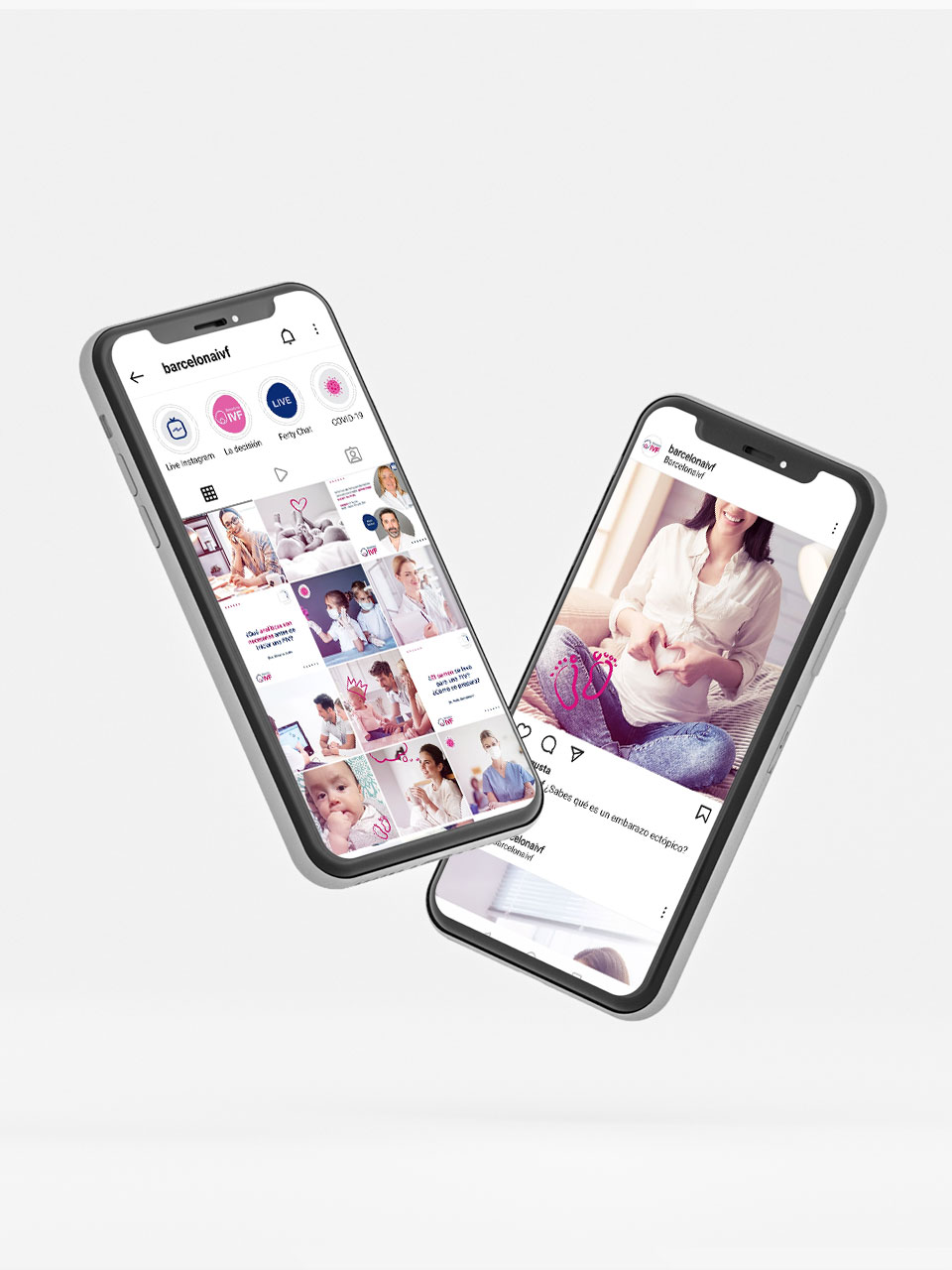 Digital strategy for Barcelona IVF