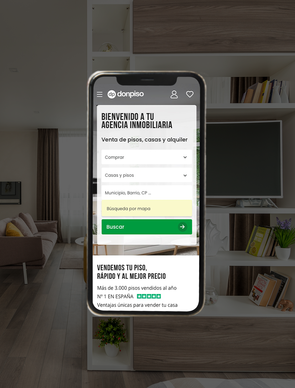 UX/UI per a una immobiliària de referència