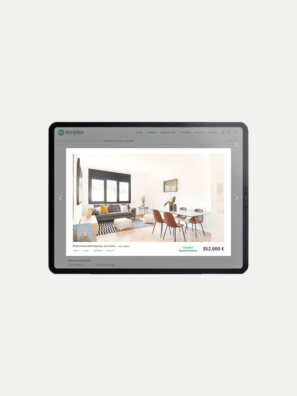 UX/UI per a una immobiliària de referència