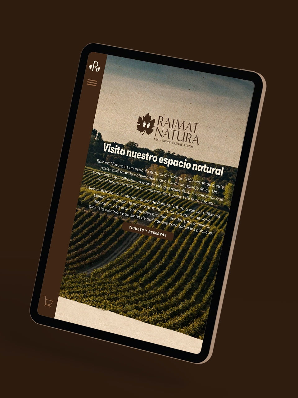 Production of the Raimat.com site