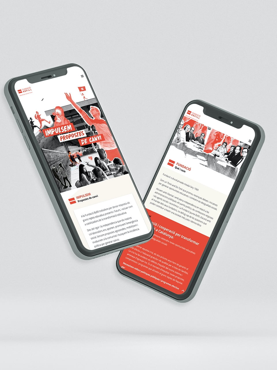 Development of the Fundació Bofill digital portal
