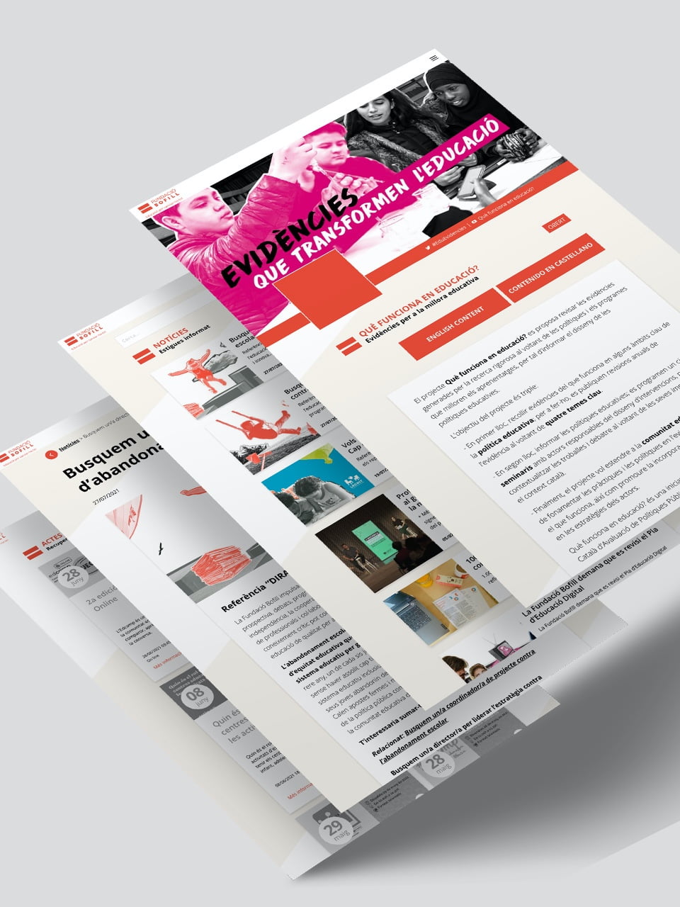 Development of the Fundació Bofill digital portal